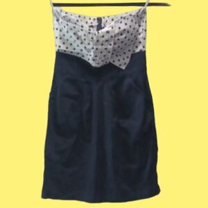 Blanco women's strapless dress